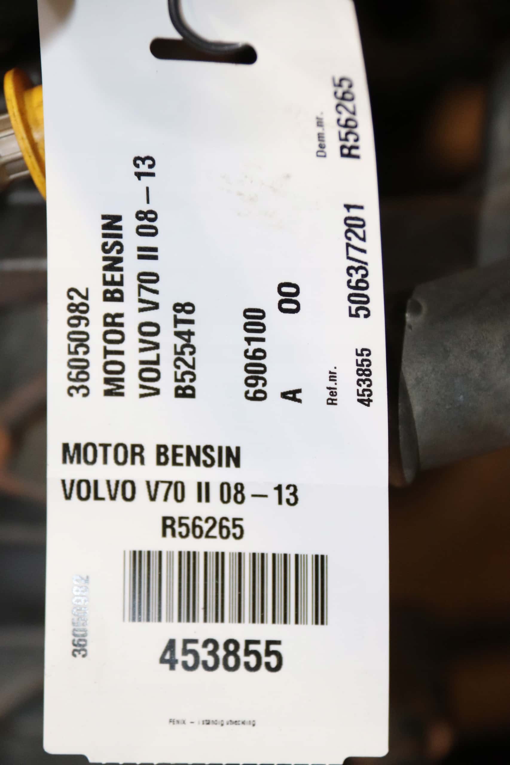 Moteur B 5254 T11 vue 6