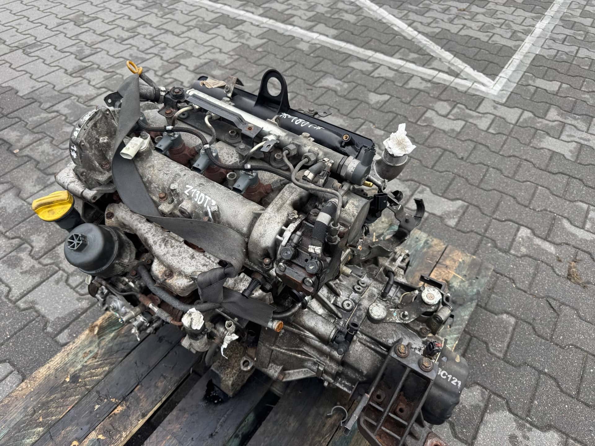 Moteur D13A vue 4