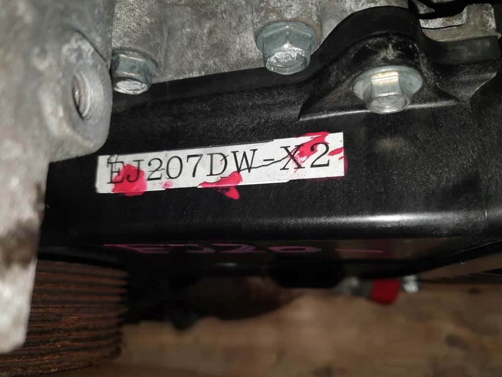 Moteur EJ20 (Turbo) vue 3