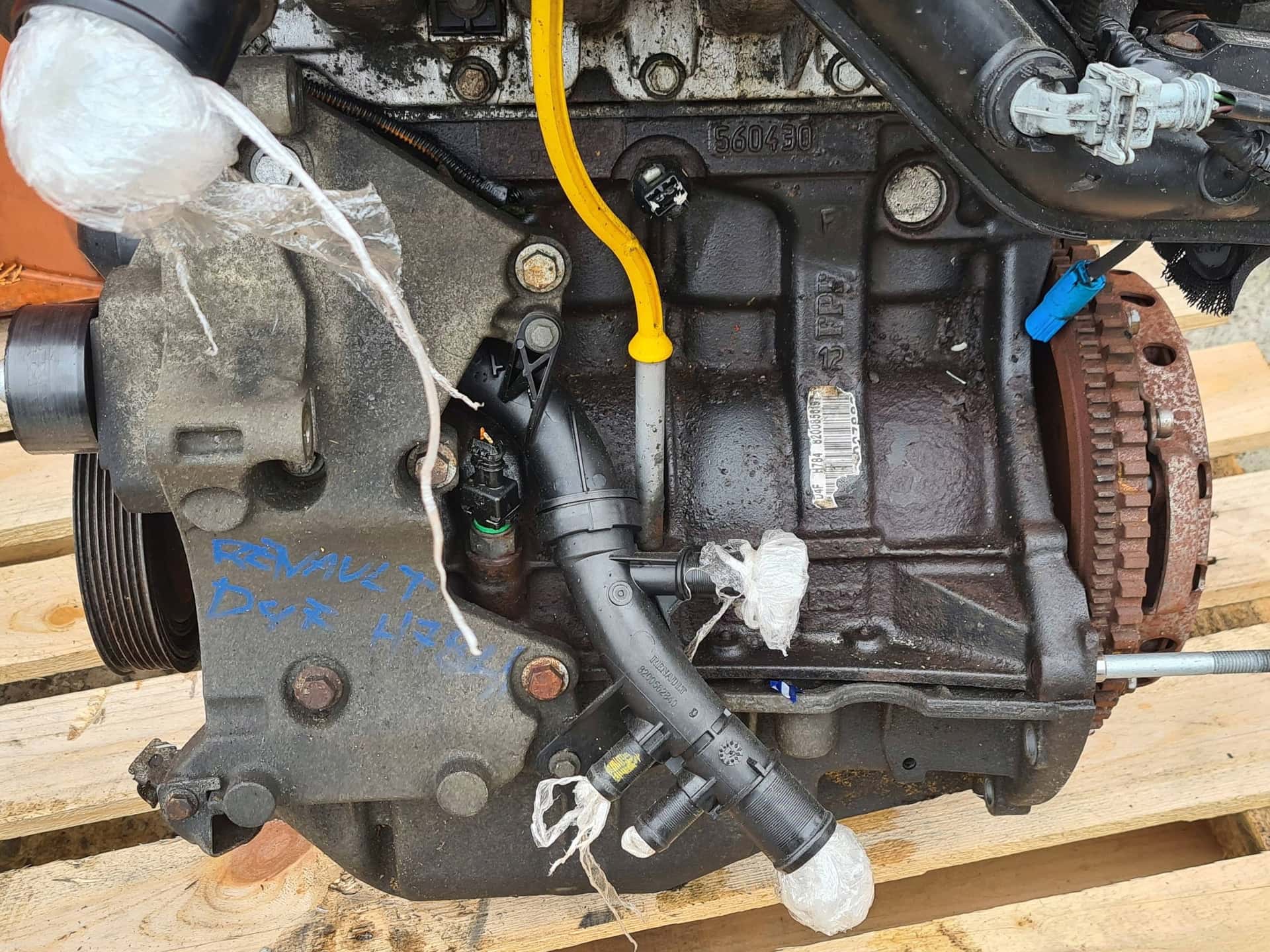 Moteur D4F 740 vue 3