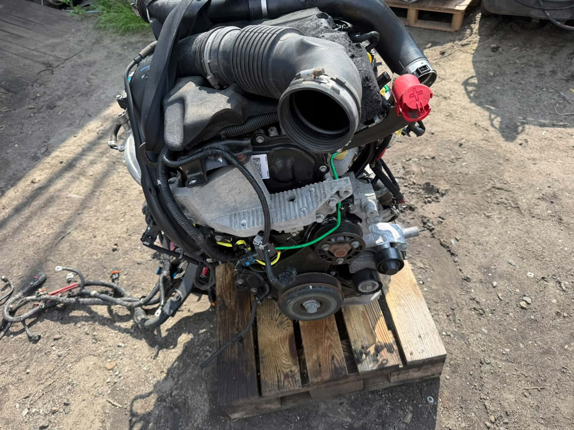 Moteur M9T 710 vue 2