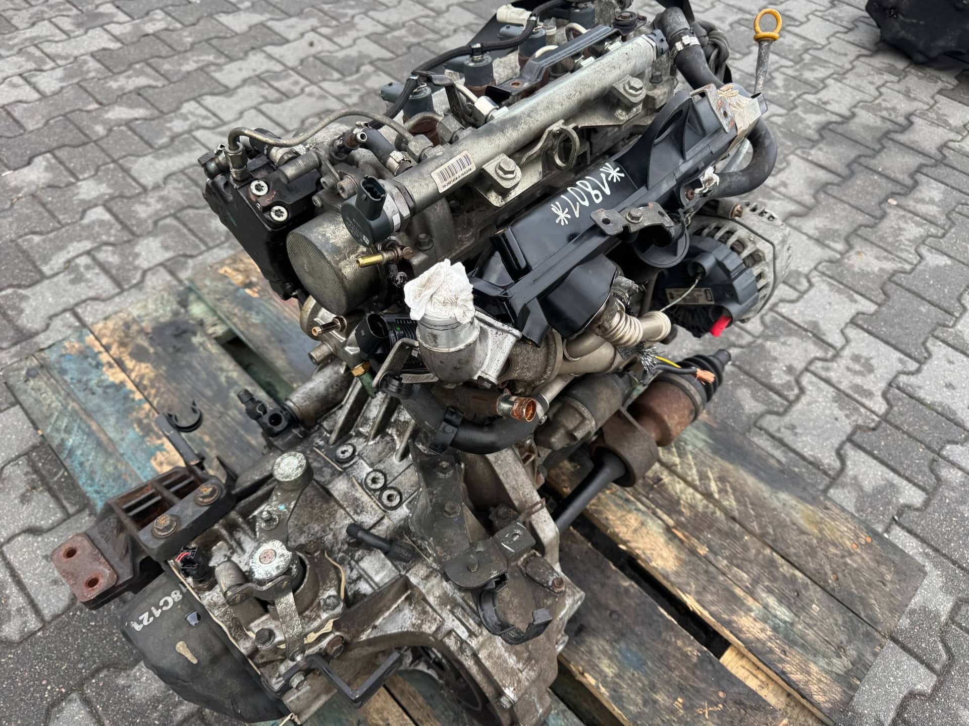 Moteur D13A vue 2
