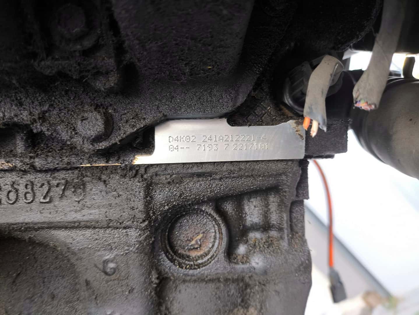 Moteur D4F 740 vue 9