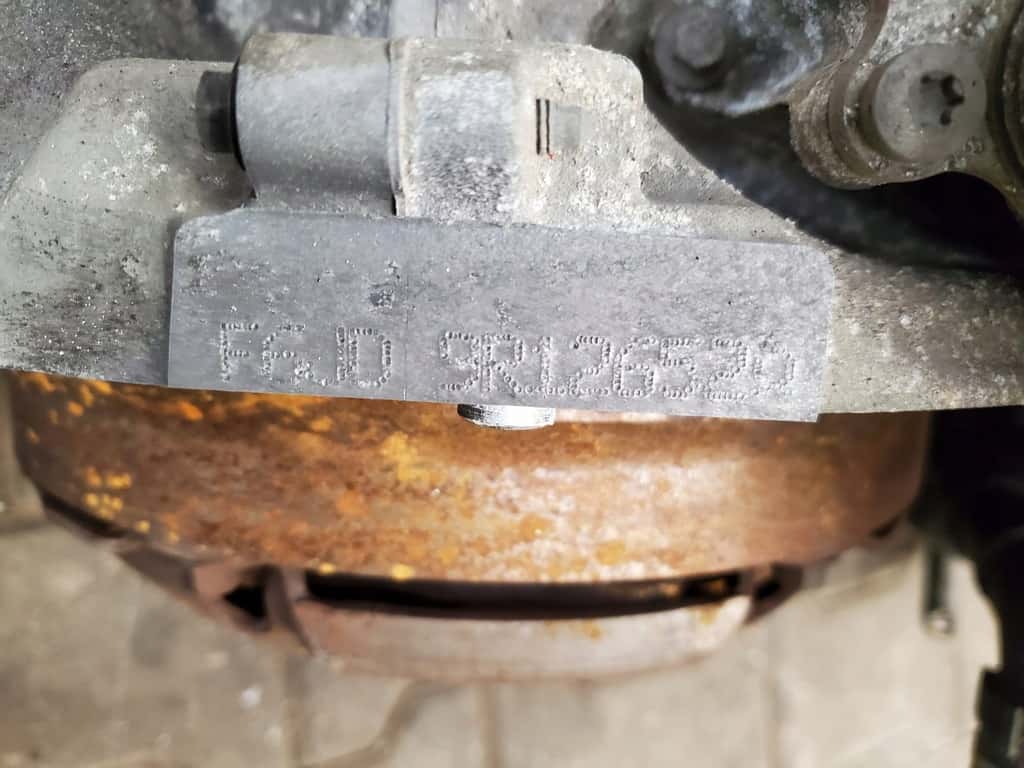 Moteur F6JD vue 2
