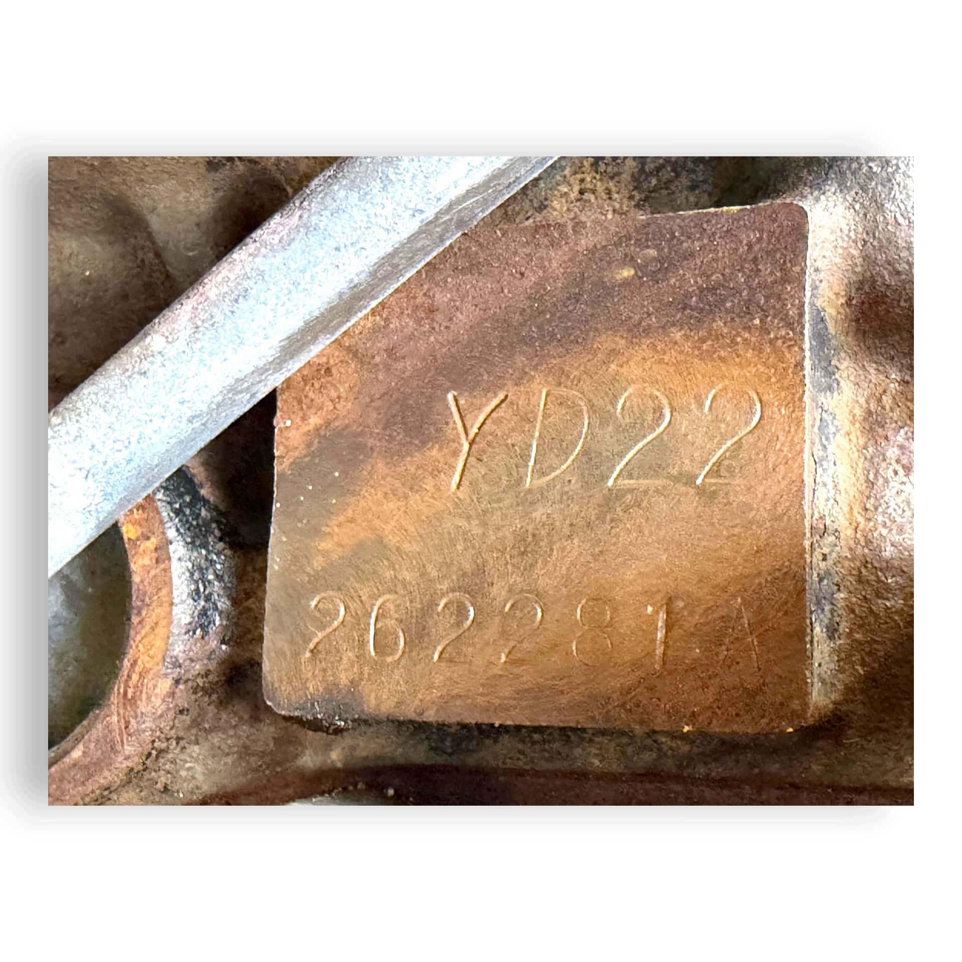 Moteur YD22DDTi vue 2