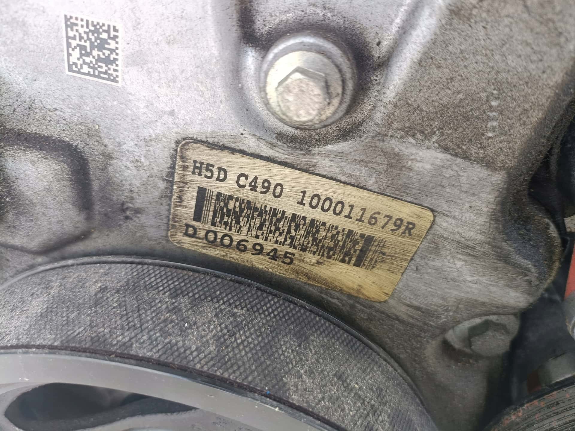 Moteur H5D 490 vue 3