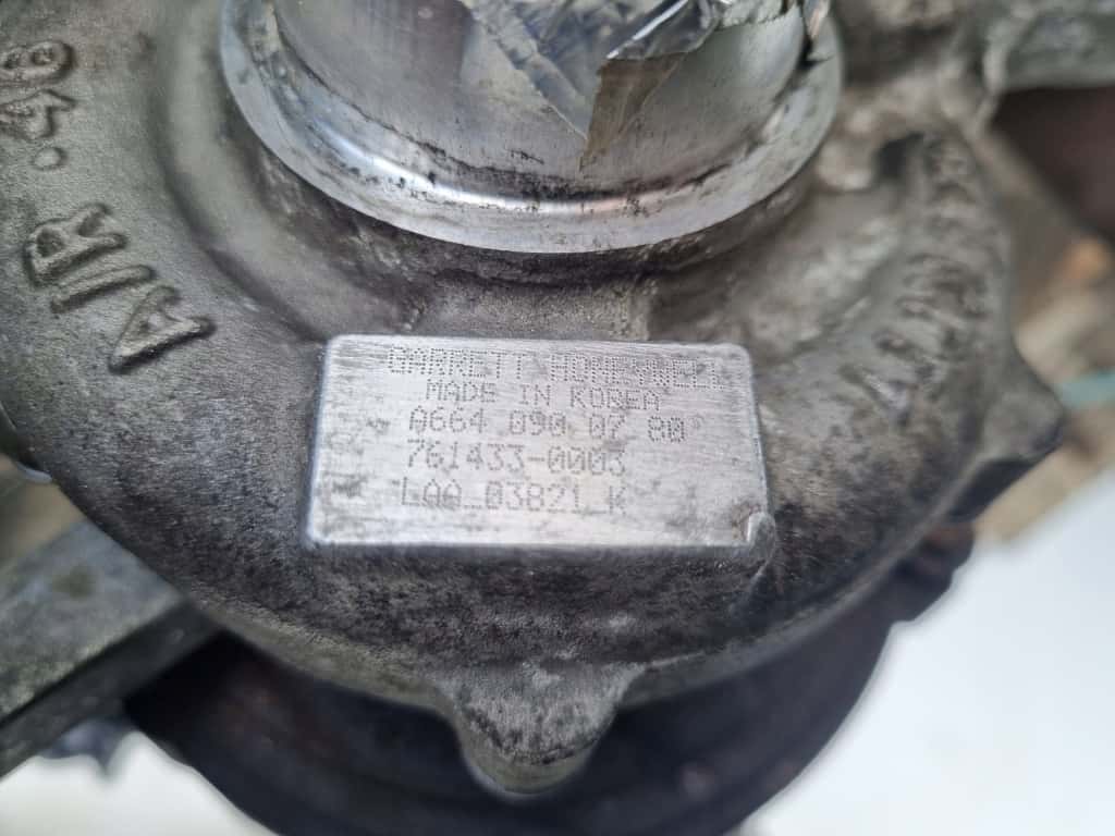 Moteur D20DT vue 7