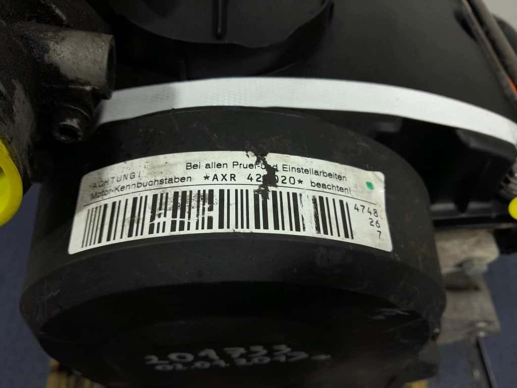 Moteur AXR vue 5
