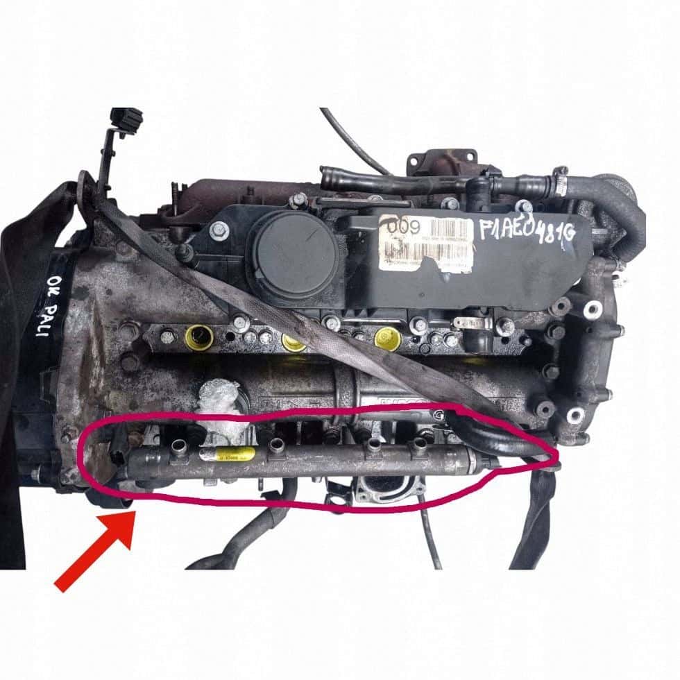Moteur F1AE0481G vue 2