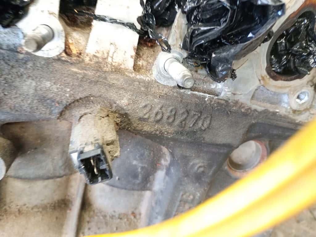 Moteur D7F 766 vue 2