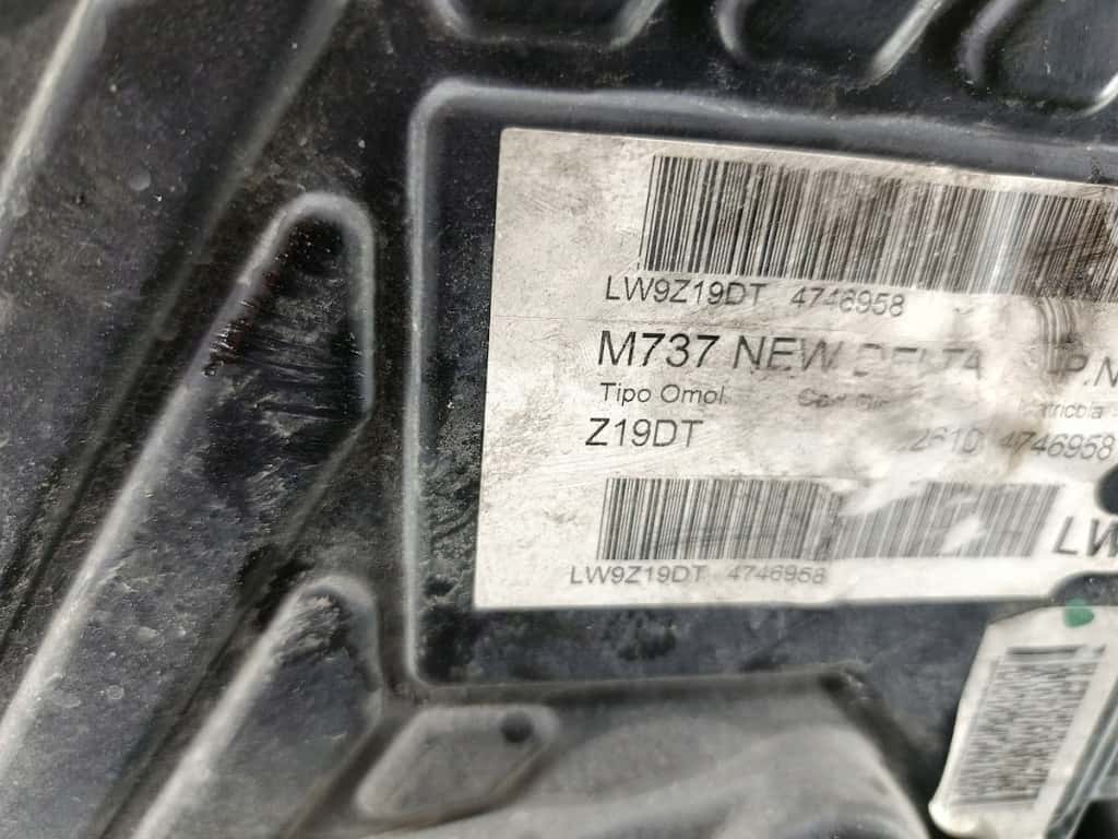 Moteur Z 19 DT vue 7