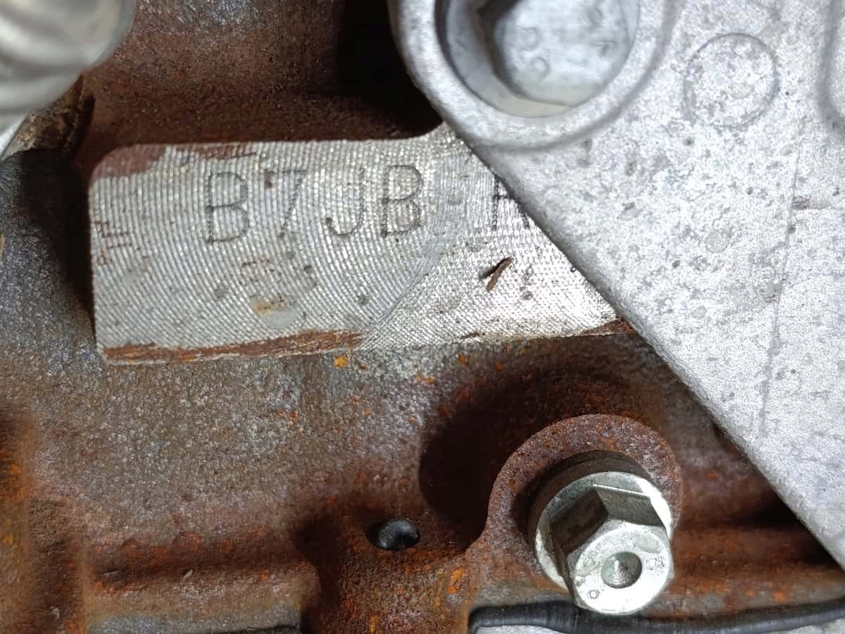 Moteur B7JB vue 5