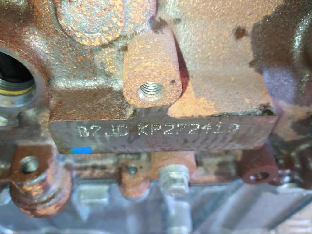 Moteur B7JC vue 3