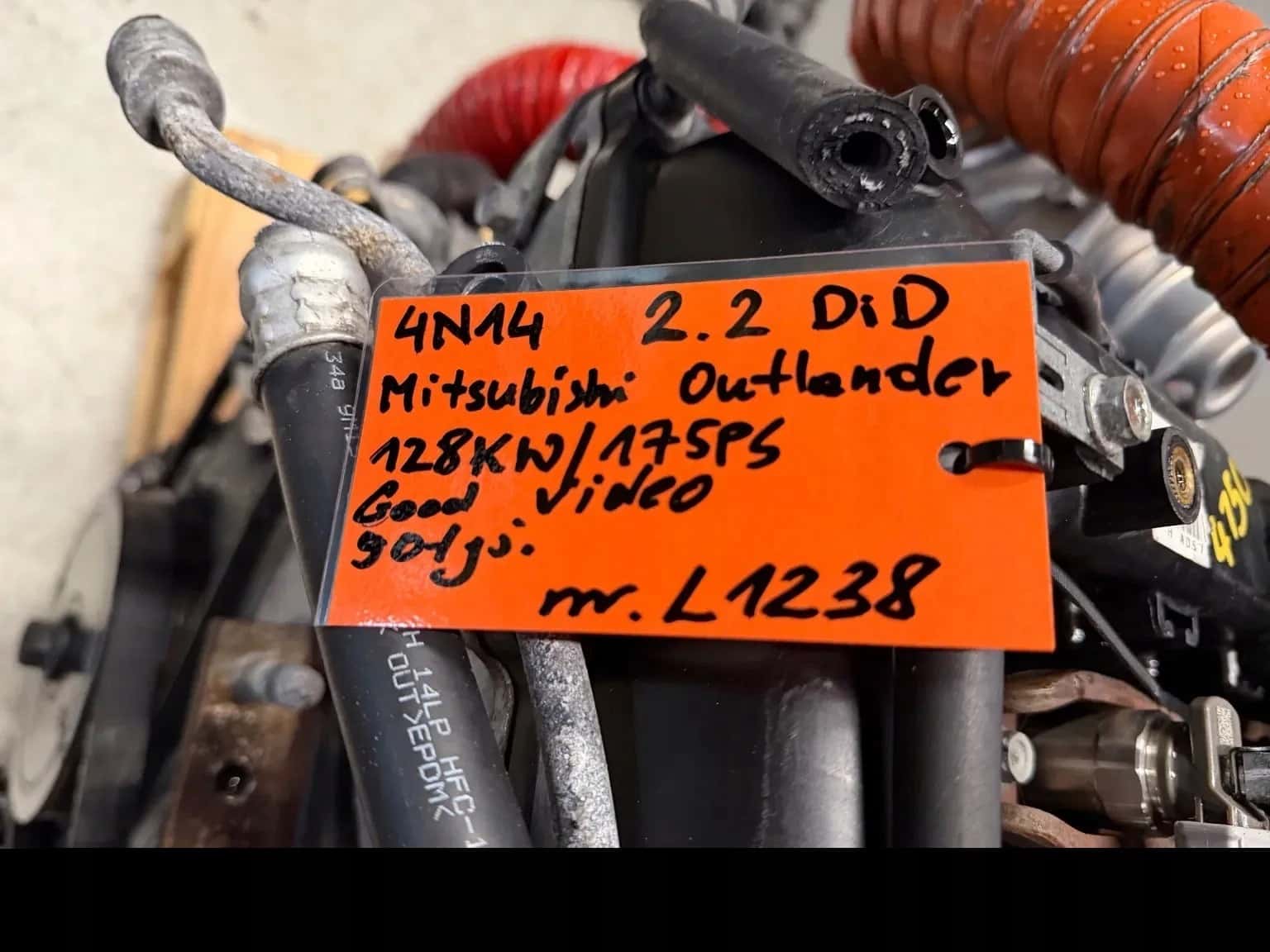 Moteur 4N14 vue 3