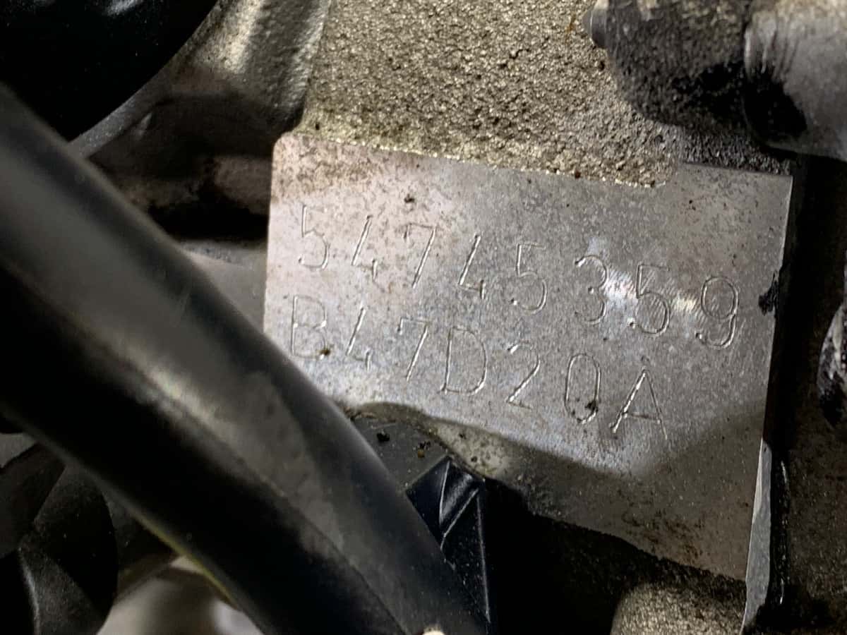 Moteur B47 D20 A vue 10