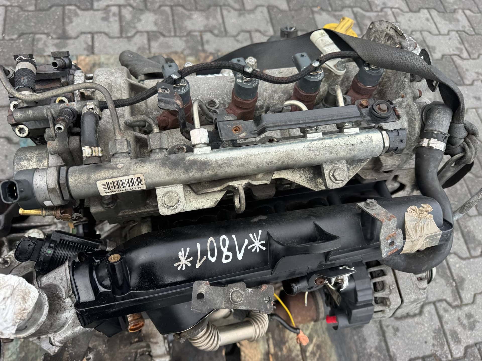 Moteur D13A vue 9