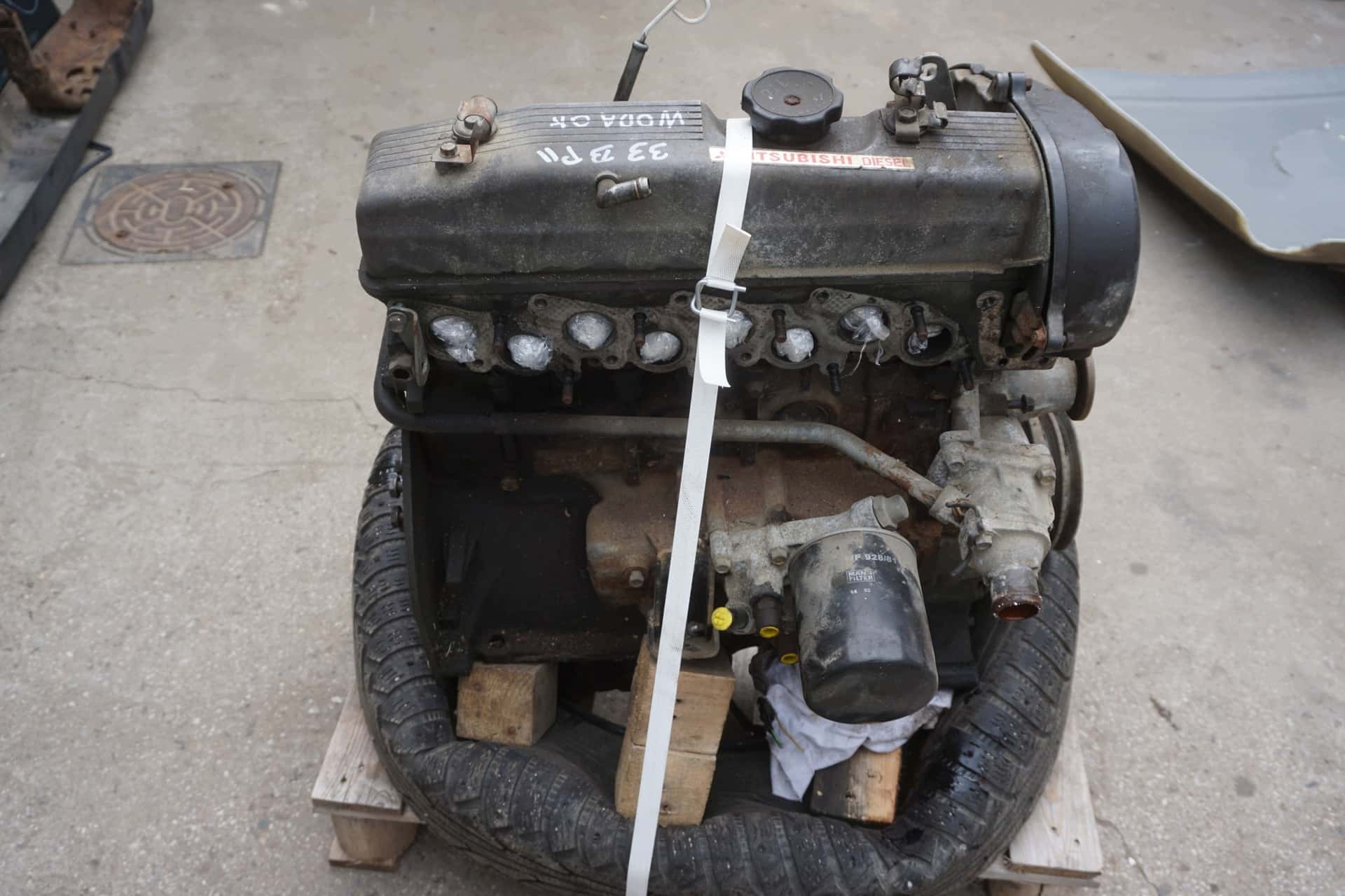 Moteur 4D56 (8V) vue 4