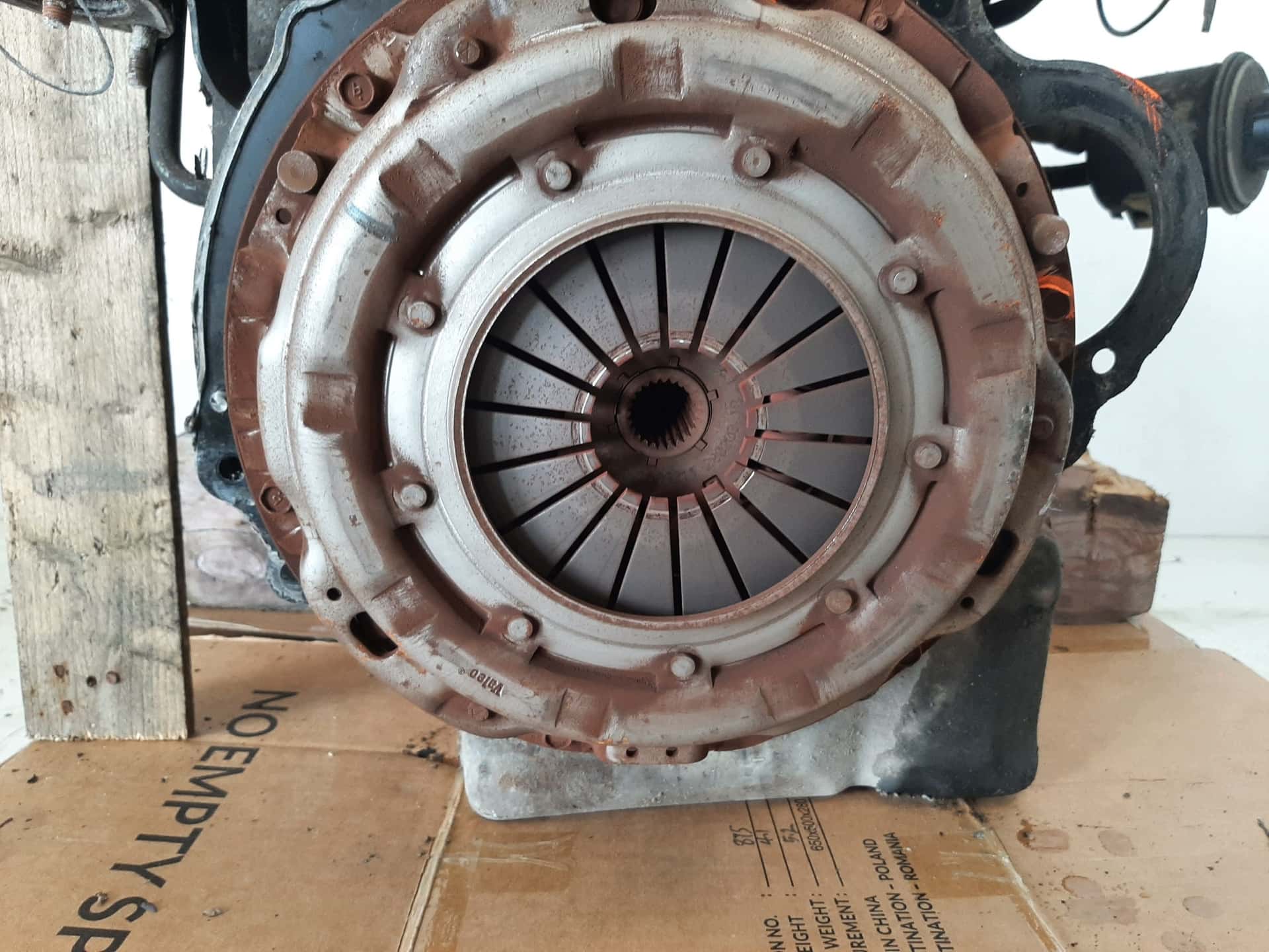 Moteur TD27TI vue 4