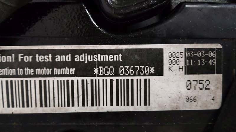 Moteur BGQ vue 4