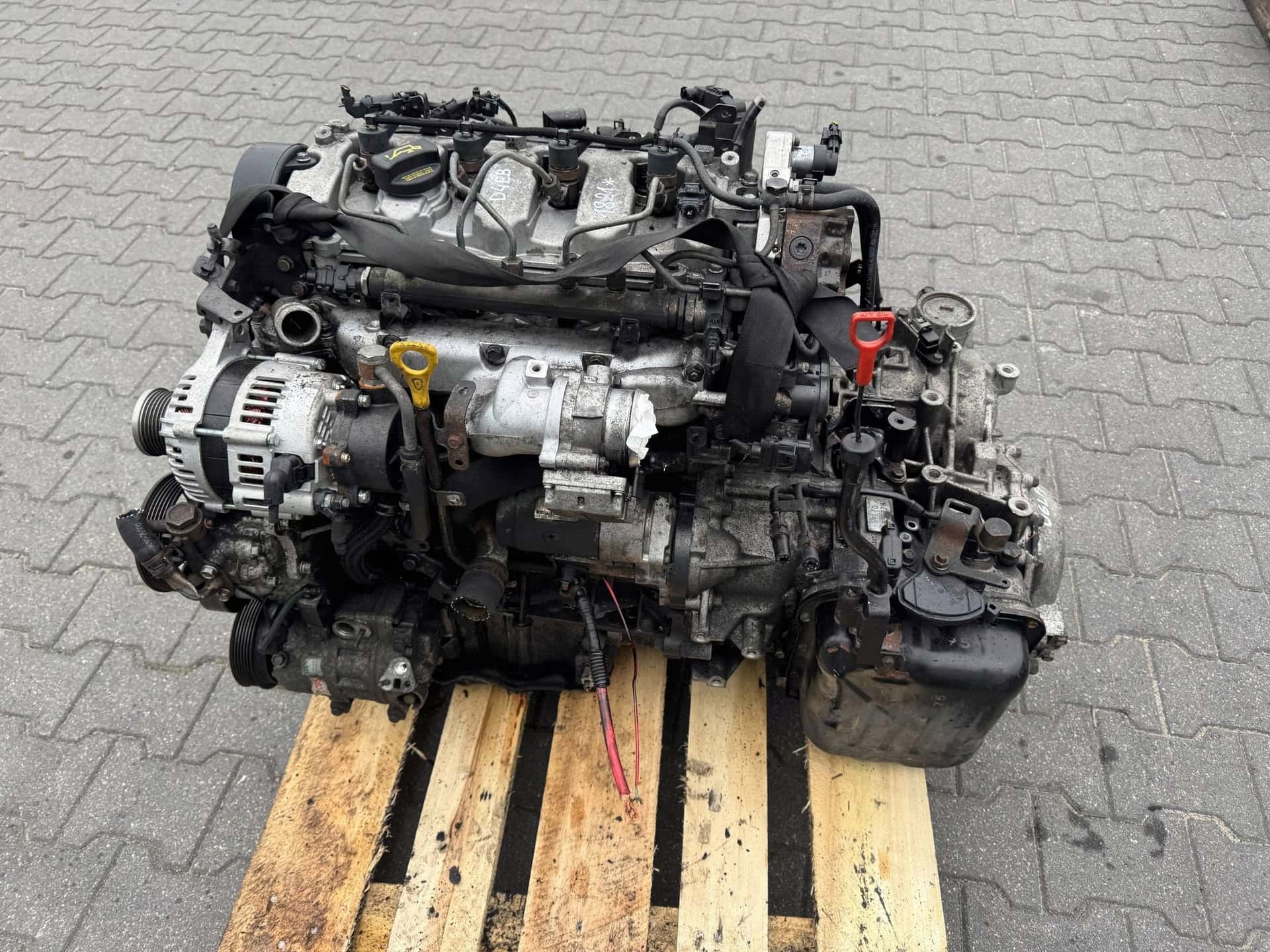 Moteur D4EB vue 4