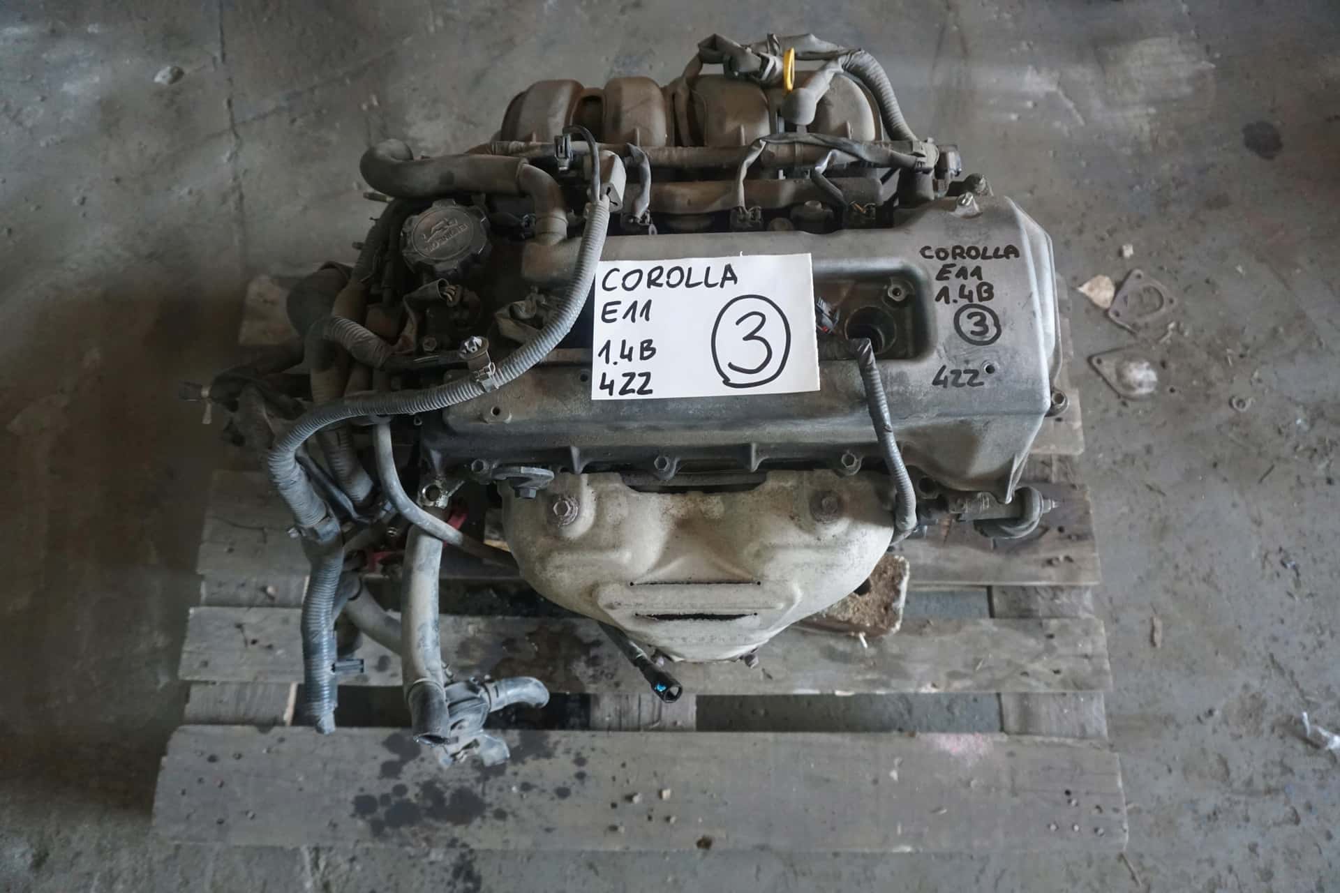 Moteur 4ZZ-FE vue 5