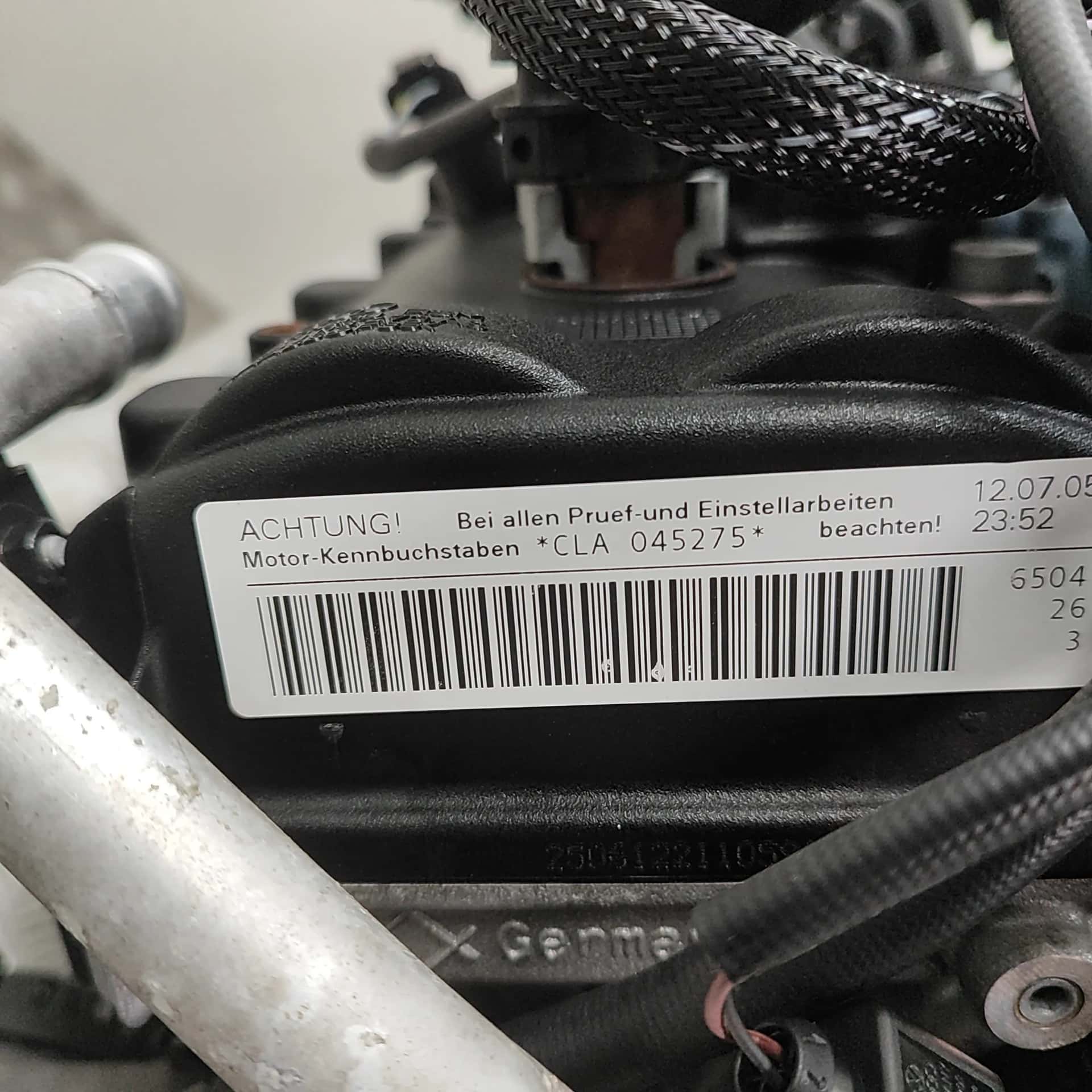 Moteur CLAA vue 9