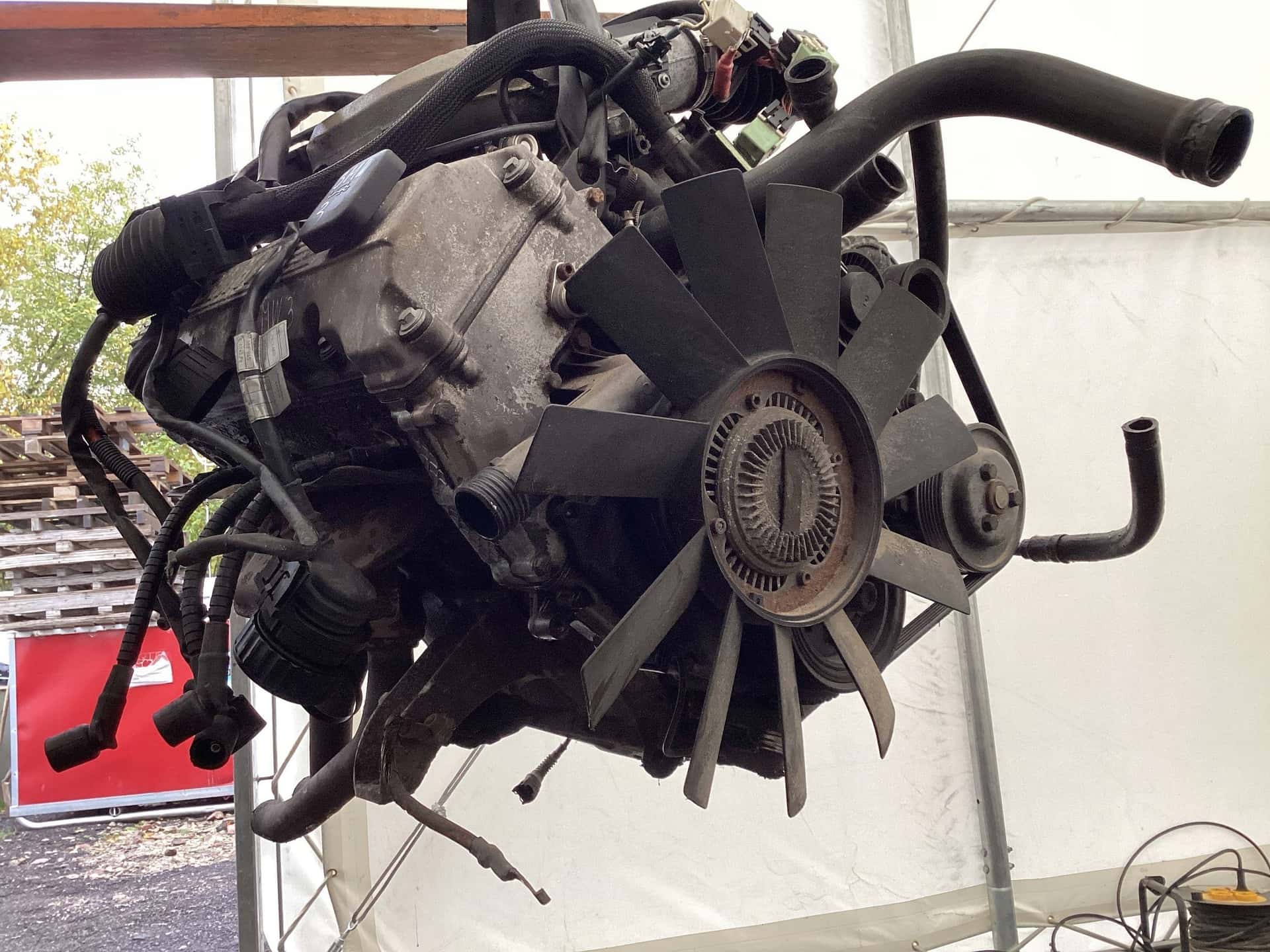 Moteur M43 B18 (184E2) vue 10