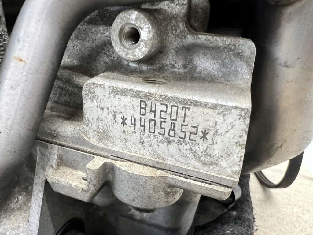 Moteur B 420 T vue 5