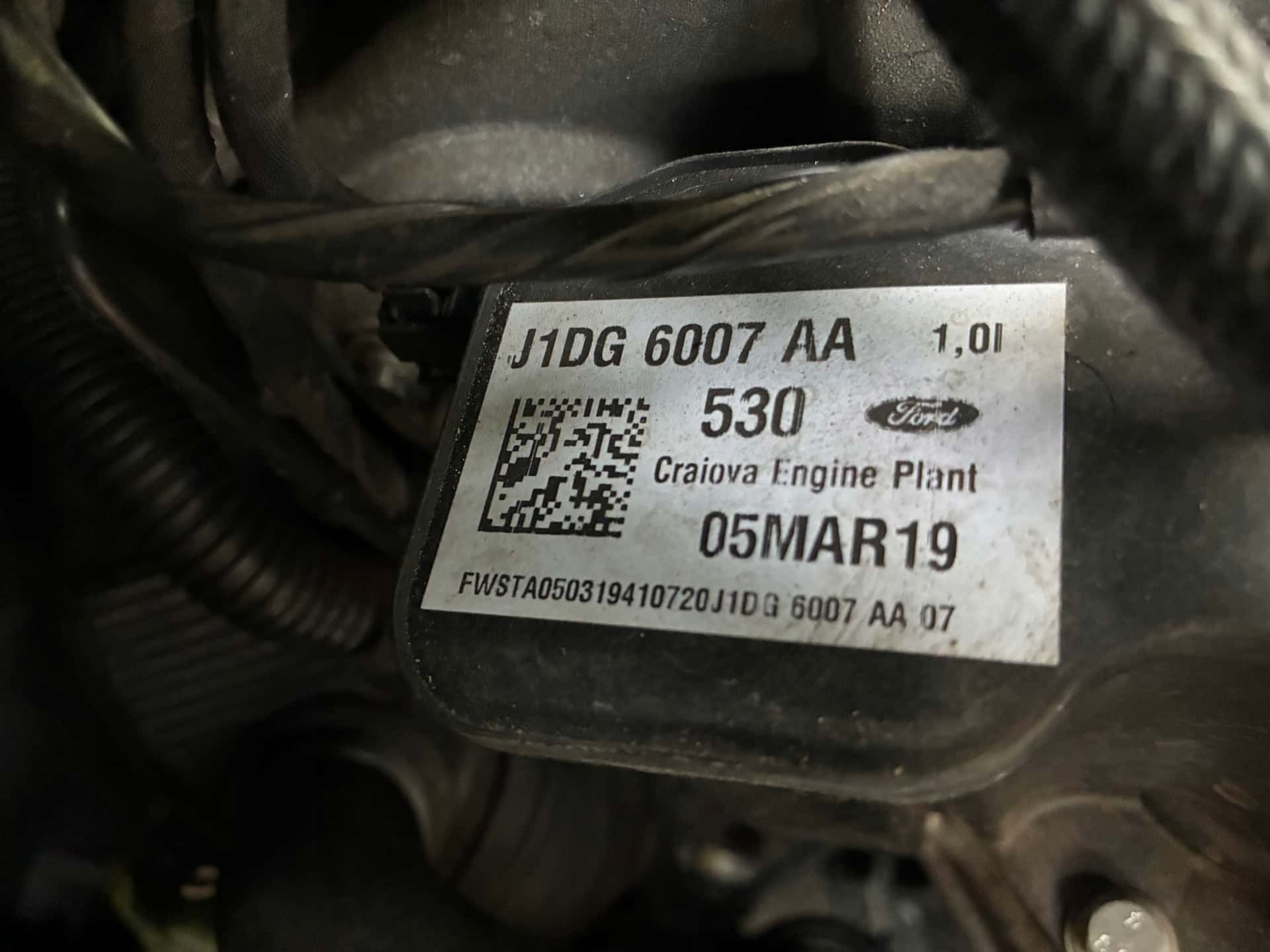 Moteur B7DA vue 3