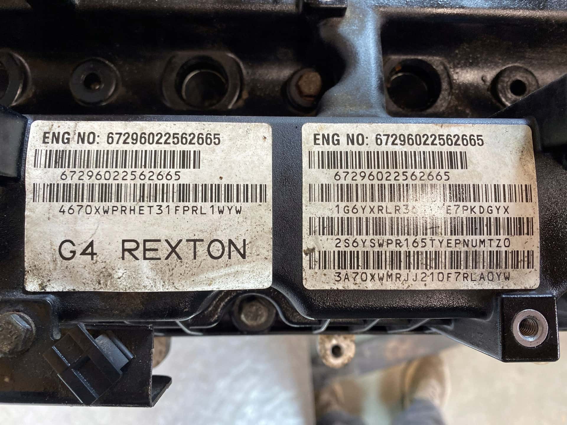 Moteur D22DTR(672.980) vue 7