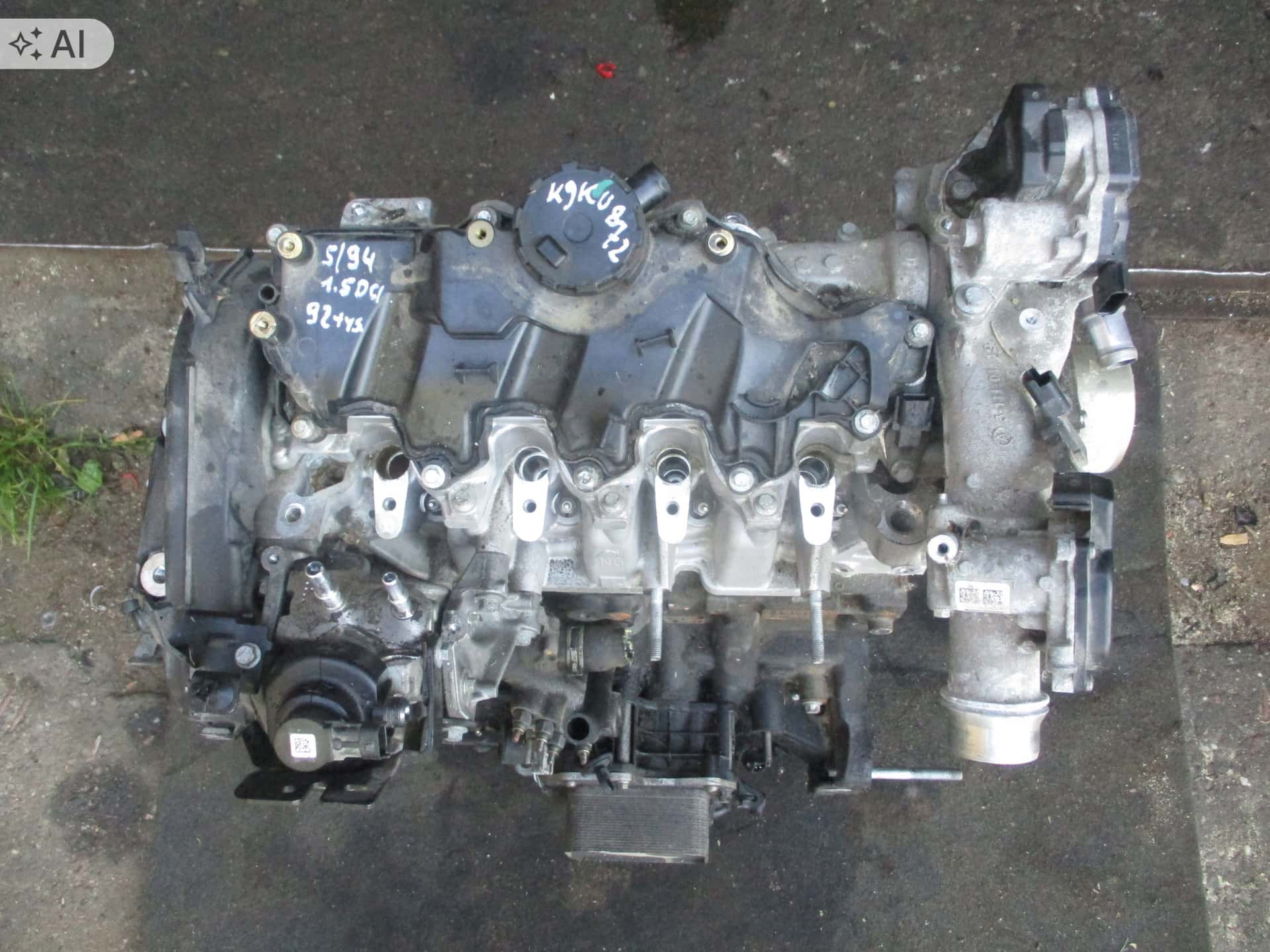 Moteur K9K 647 vue 3