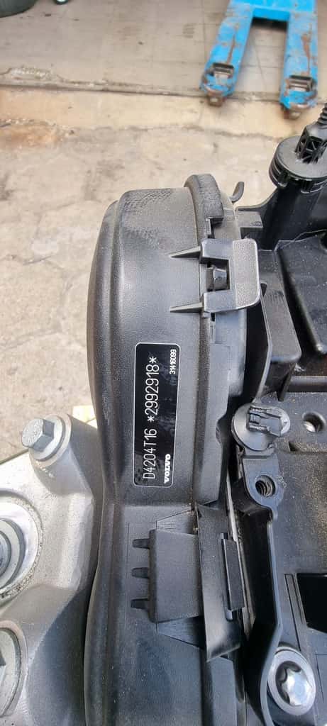 Moteur D 4204 T16 vue 3