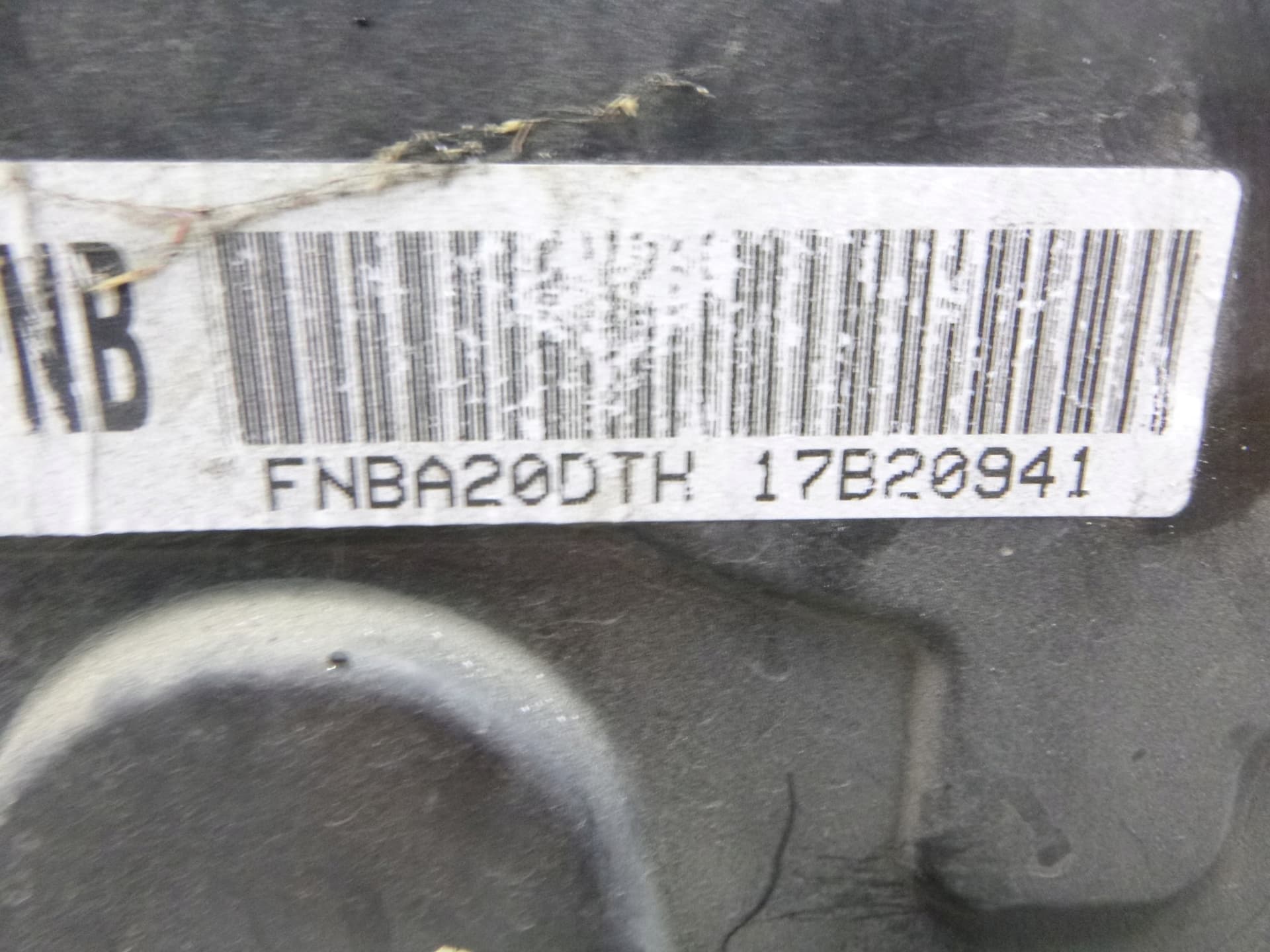 Moteur A 20 DTH — vue 6