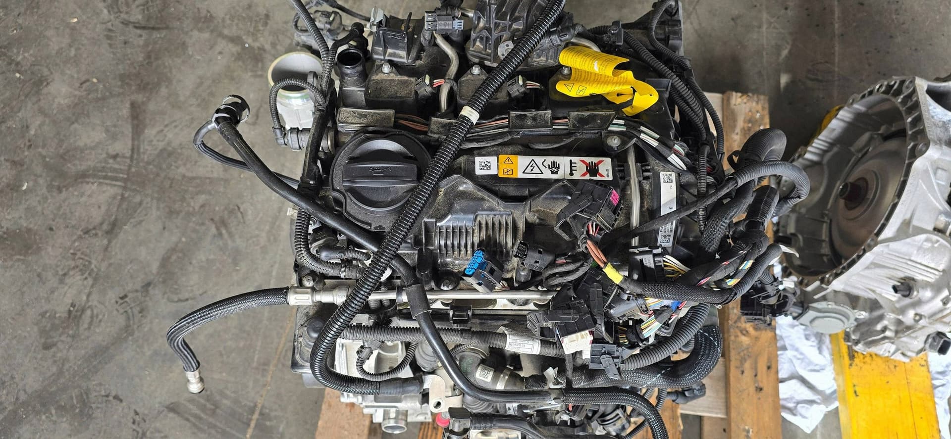 Moteur B38 A15 F — vue 2
