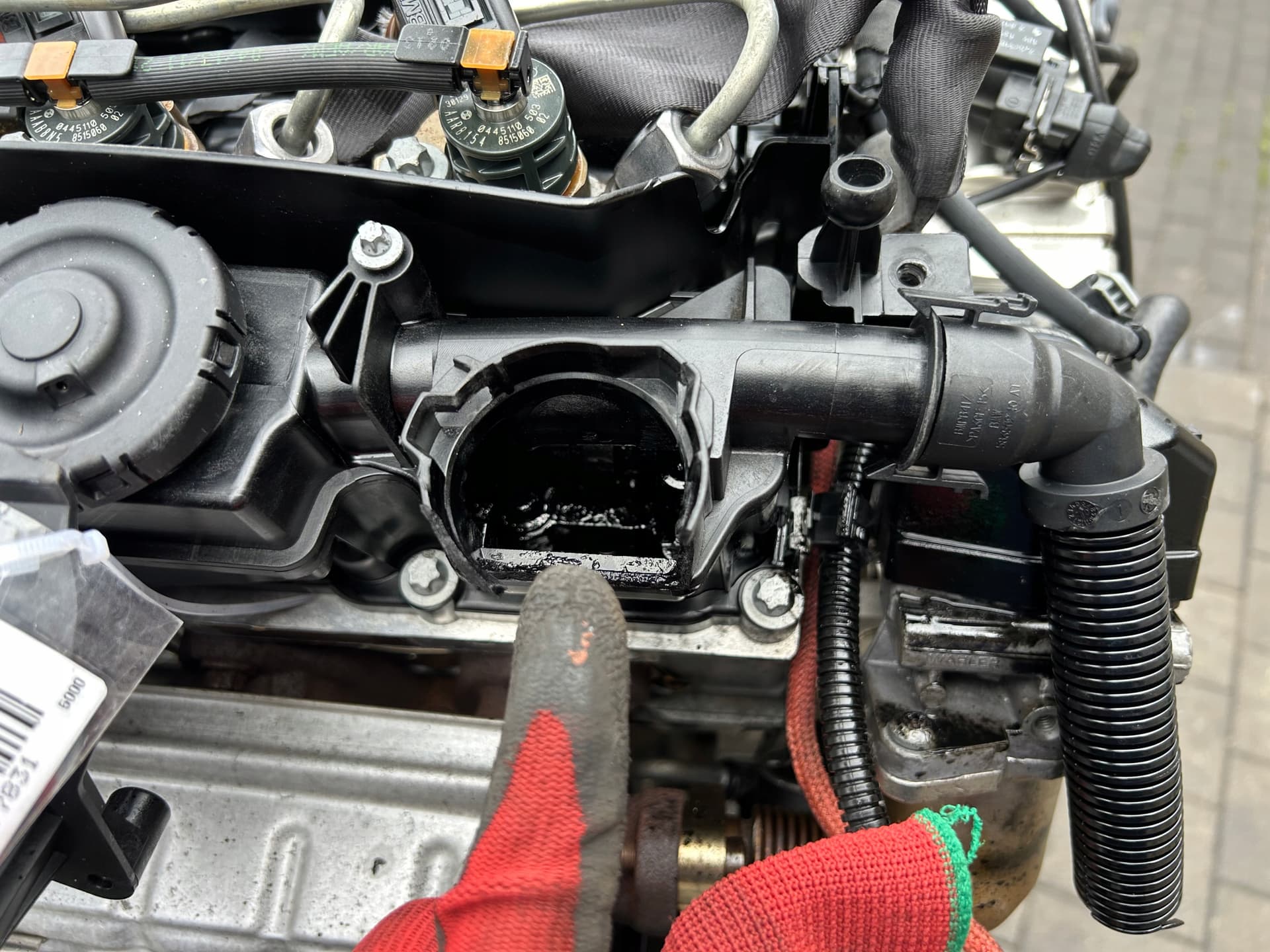 Moteur N47 D16 A — vue 8