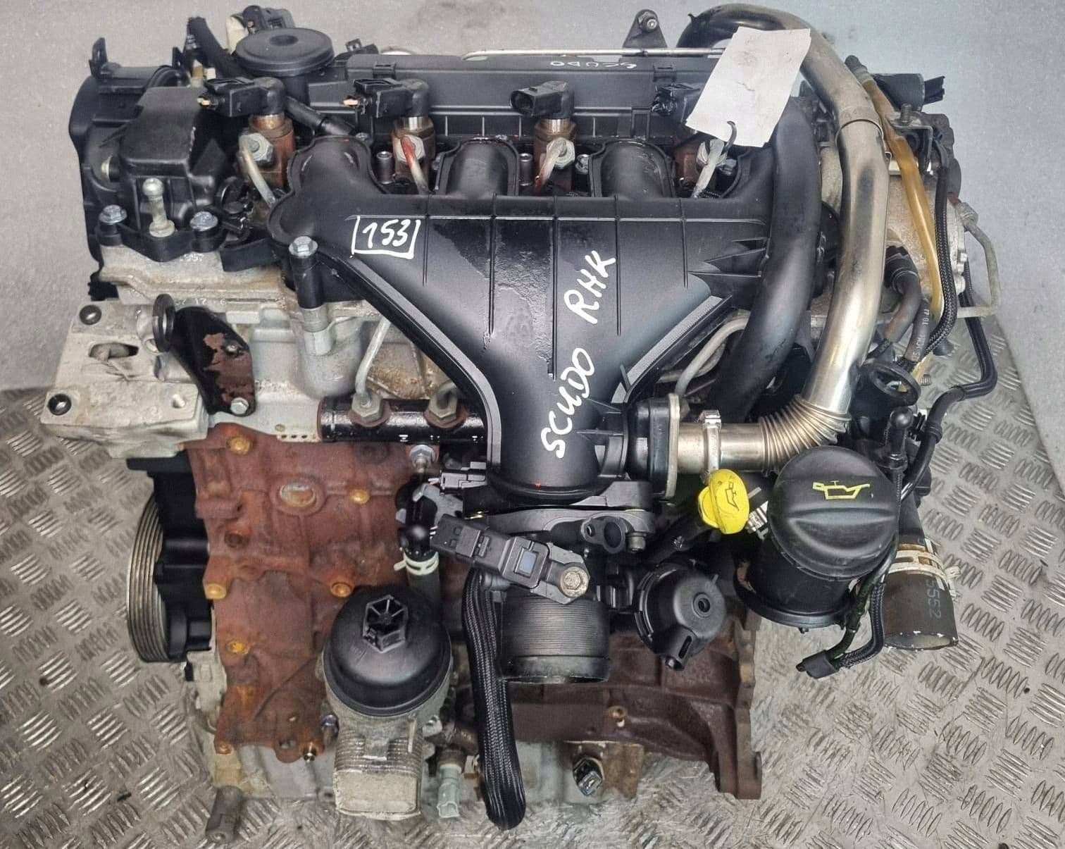 Moteur RHK (DW10UTED4) pour Fiat Scudo