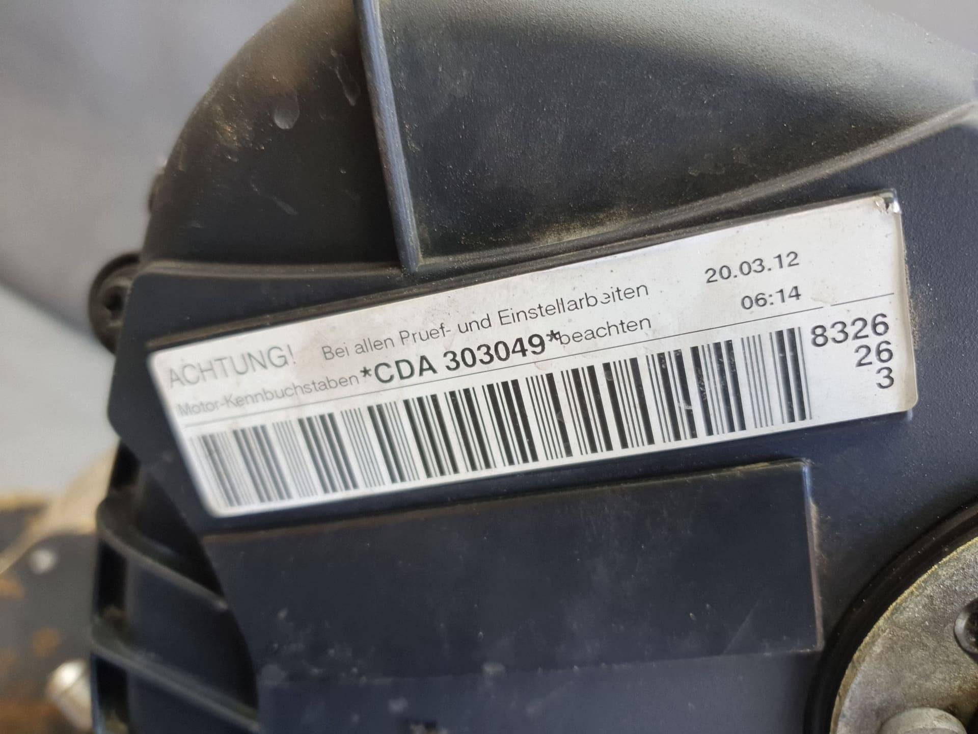 Moteur CDAB — vue 5