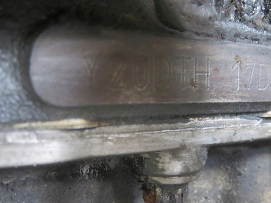 Moteur Y 20 DTH — vue 4