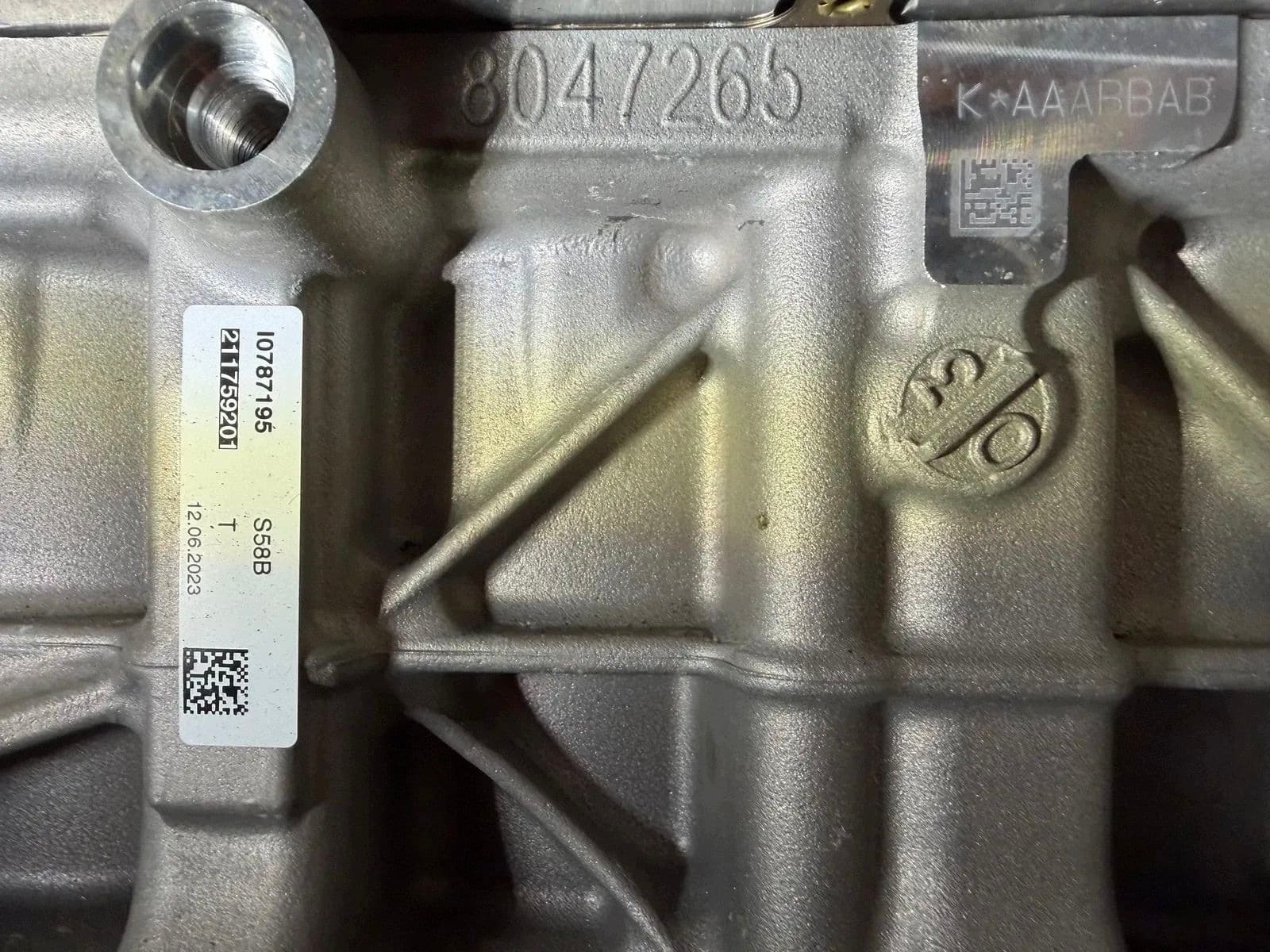 Moteur S58 B30 A — vue 9