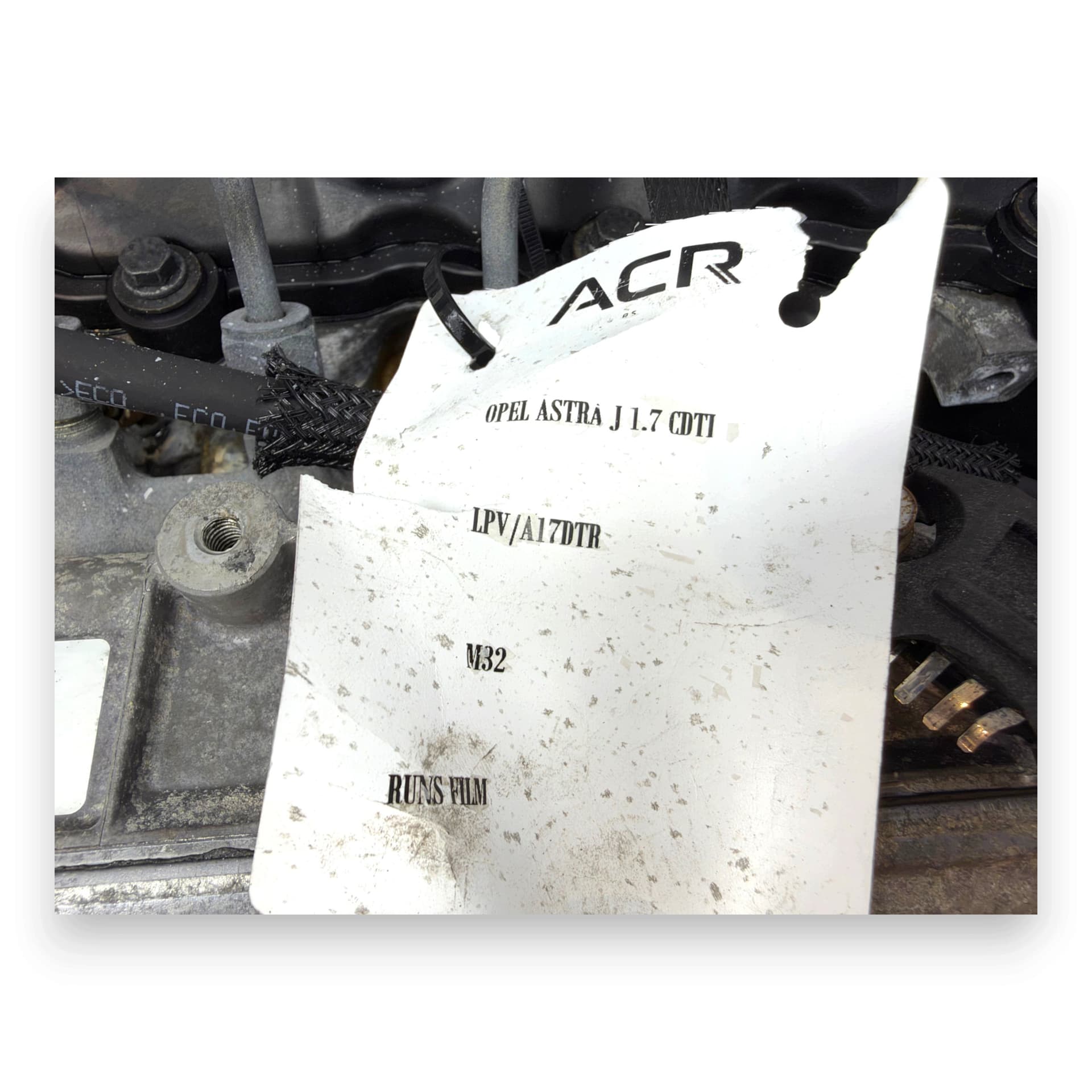 Moteur A 17 DTR — vue 13