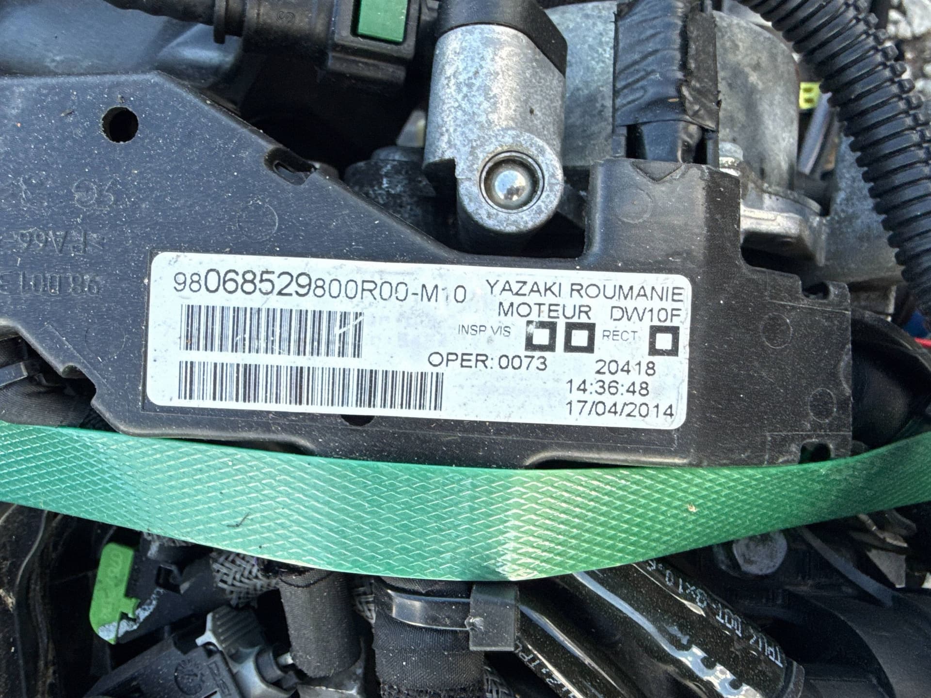 Moteur AHX (DW10FD) — vue 3