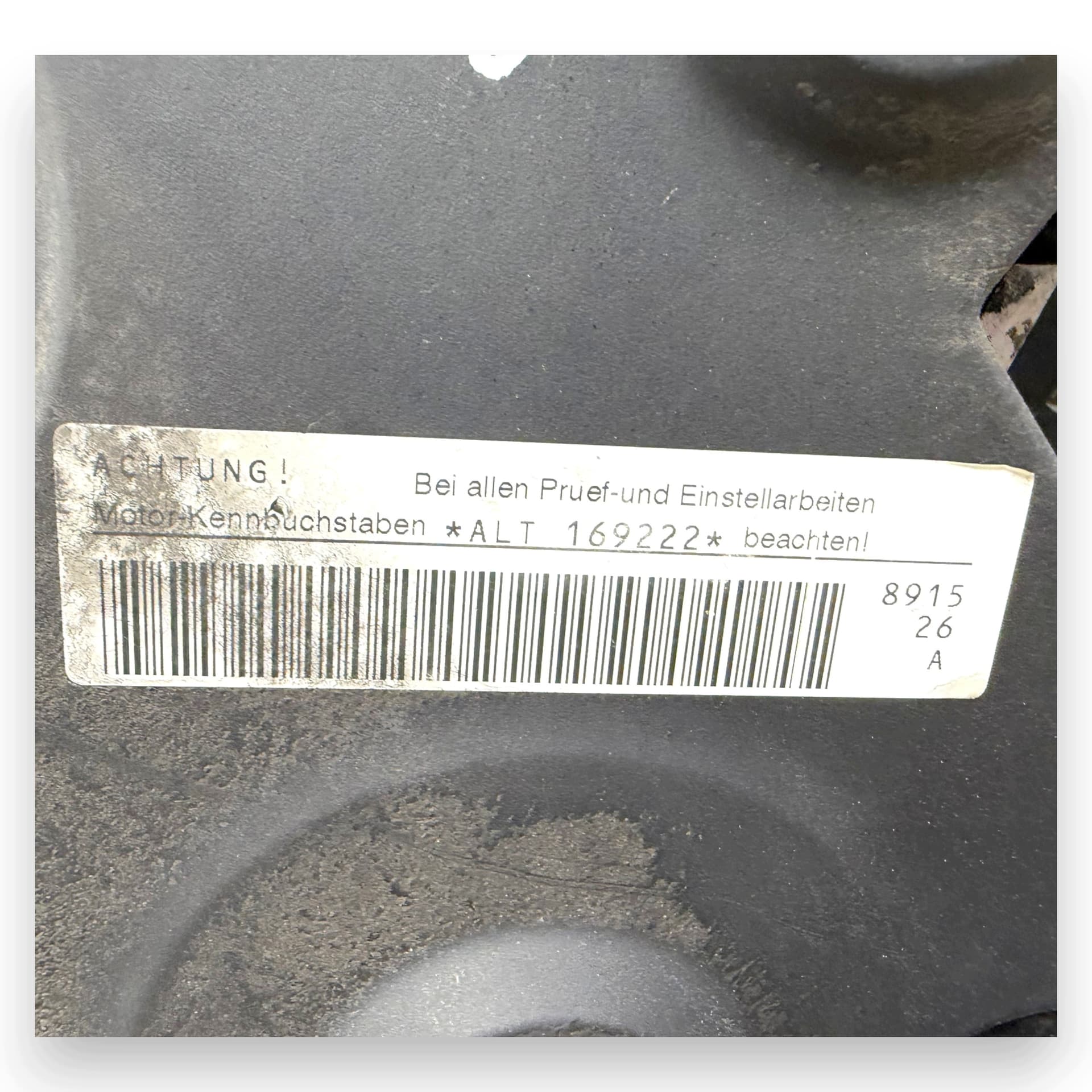 Moteur ALT — vue 3
