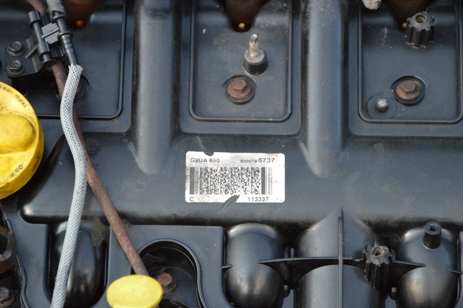 Moteur G9U 650 — vue 9