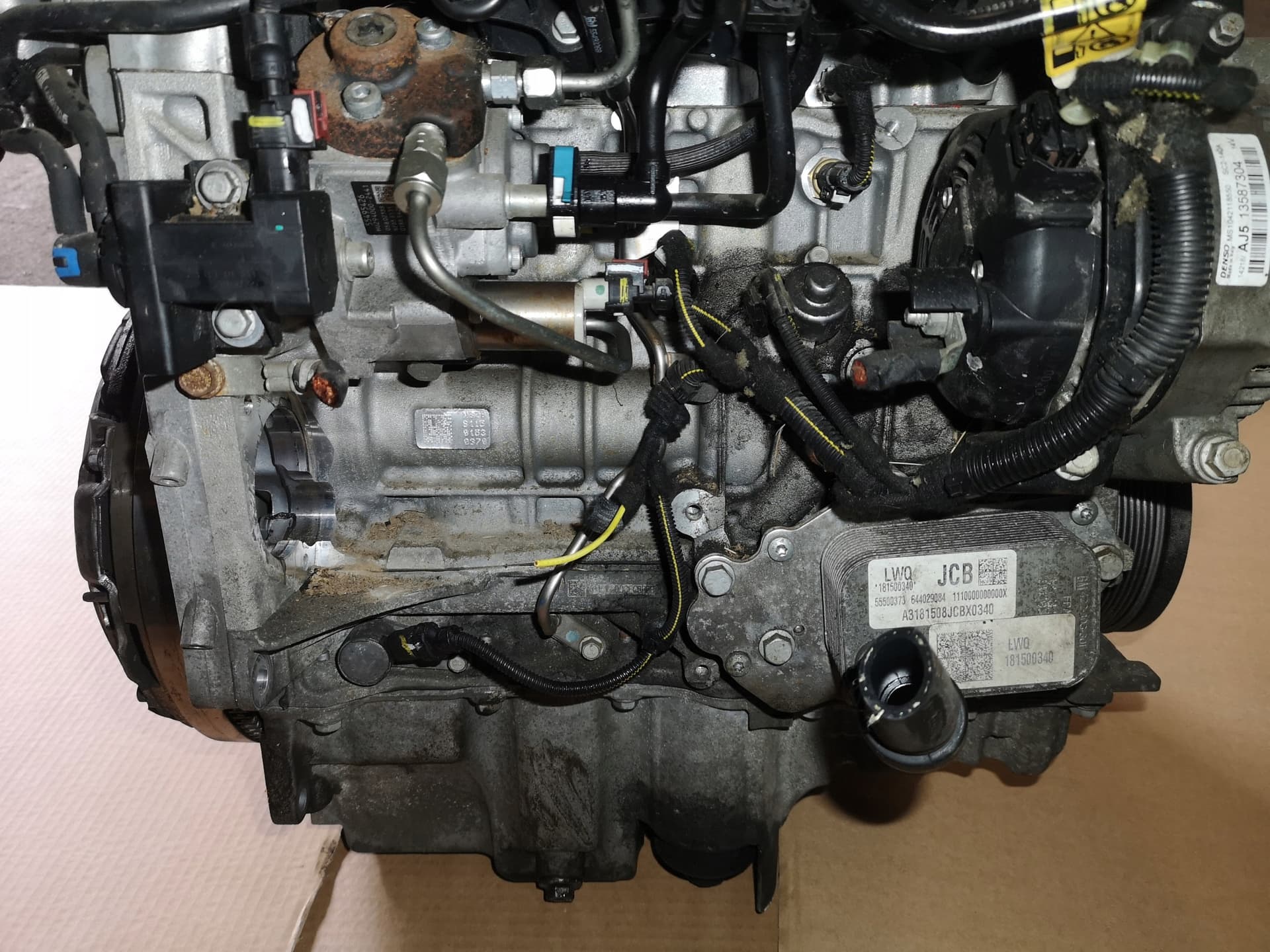 Moteur B 16 DTE — vue 4
