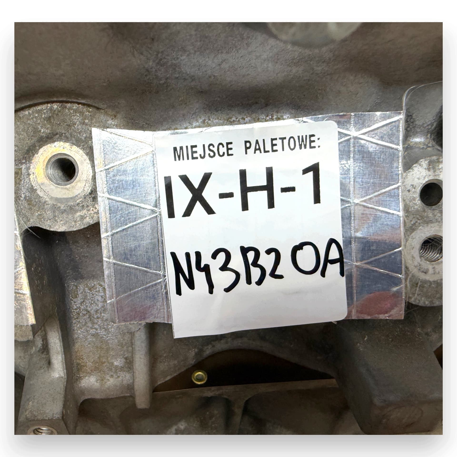 Moteur N43 B20 A — vue 9