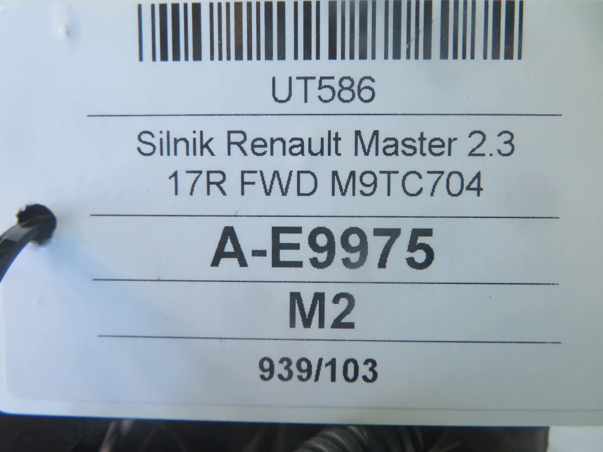 Moteur M9T 704 — vue 9