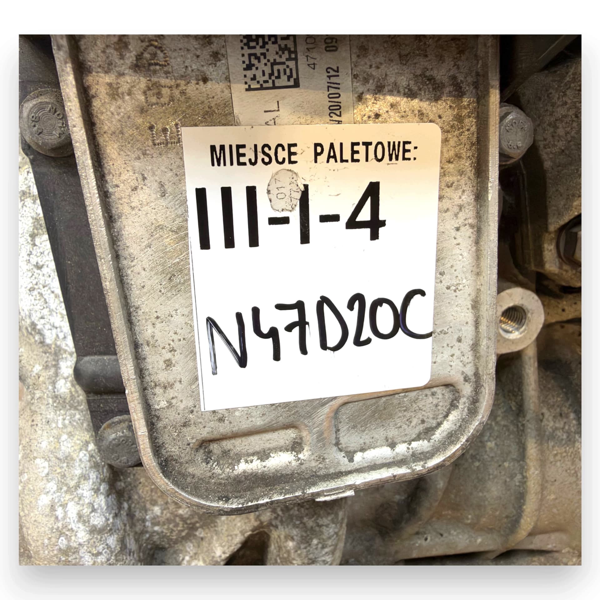 Moteur N47 D20 C — vue 14