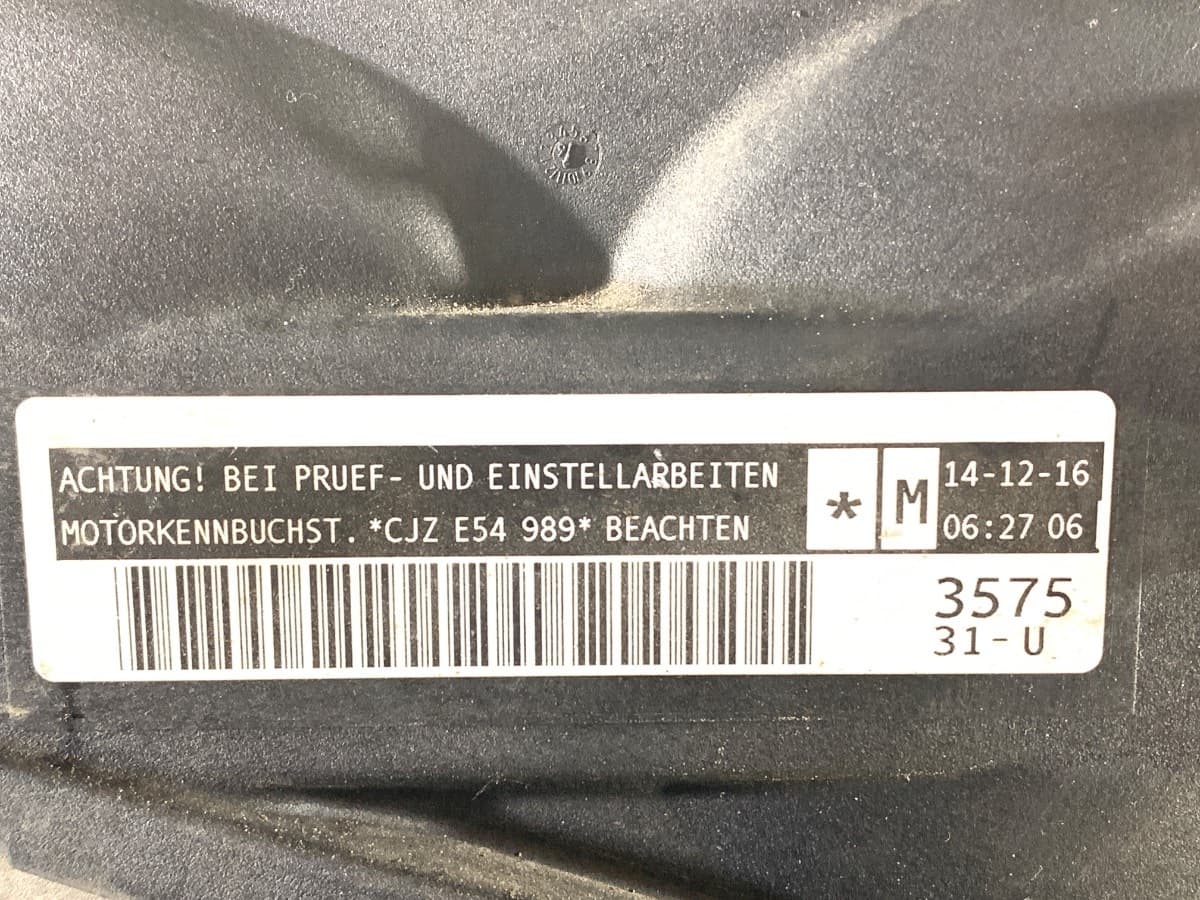 Moteur CJZA — vue 10