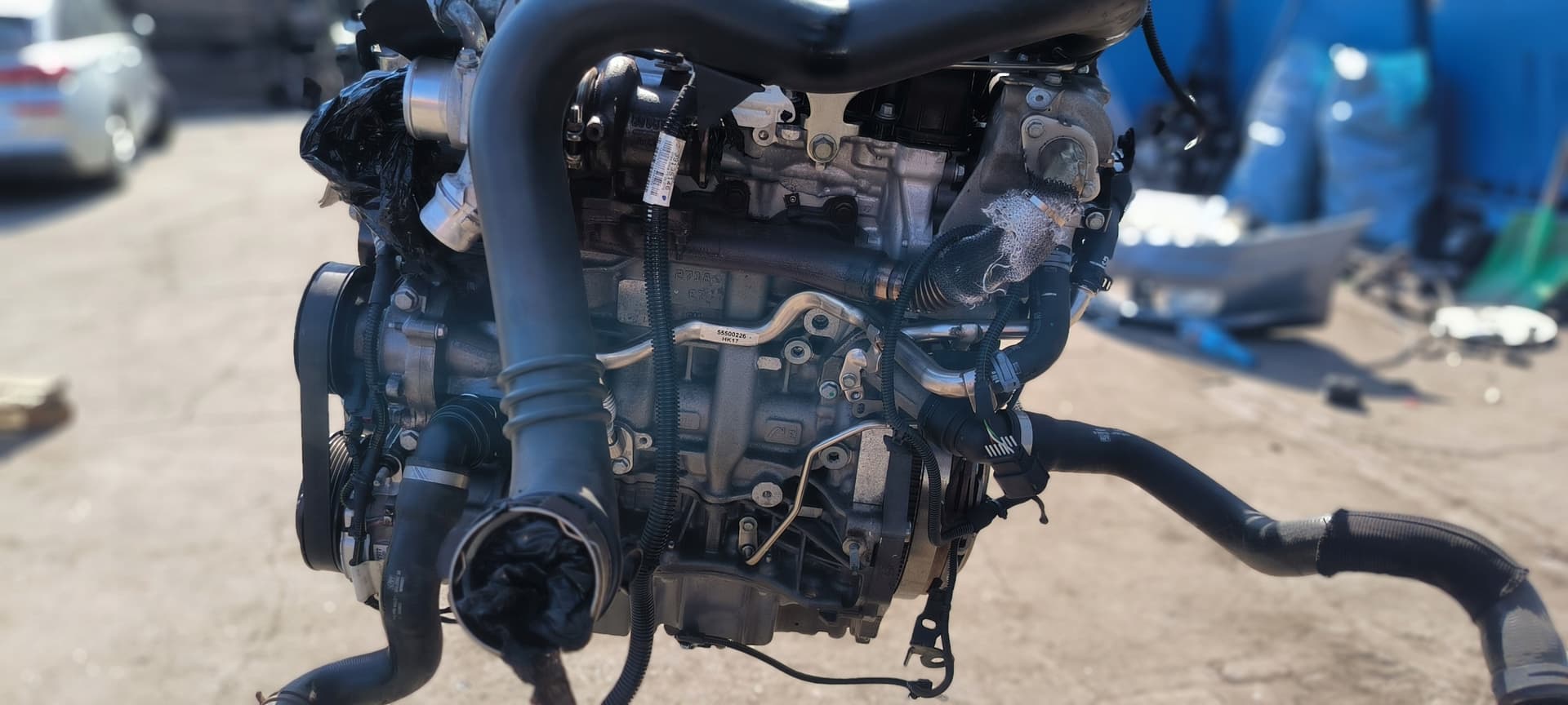 Moteur B 16 DTE — vue 3