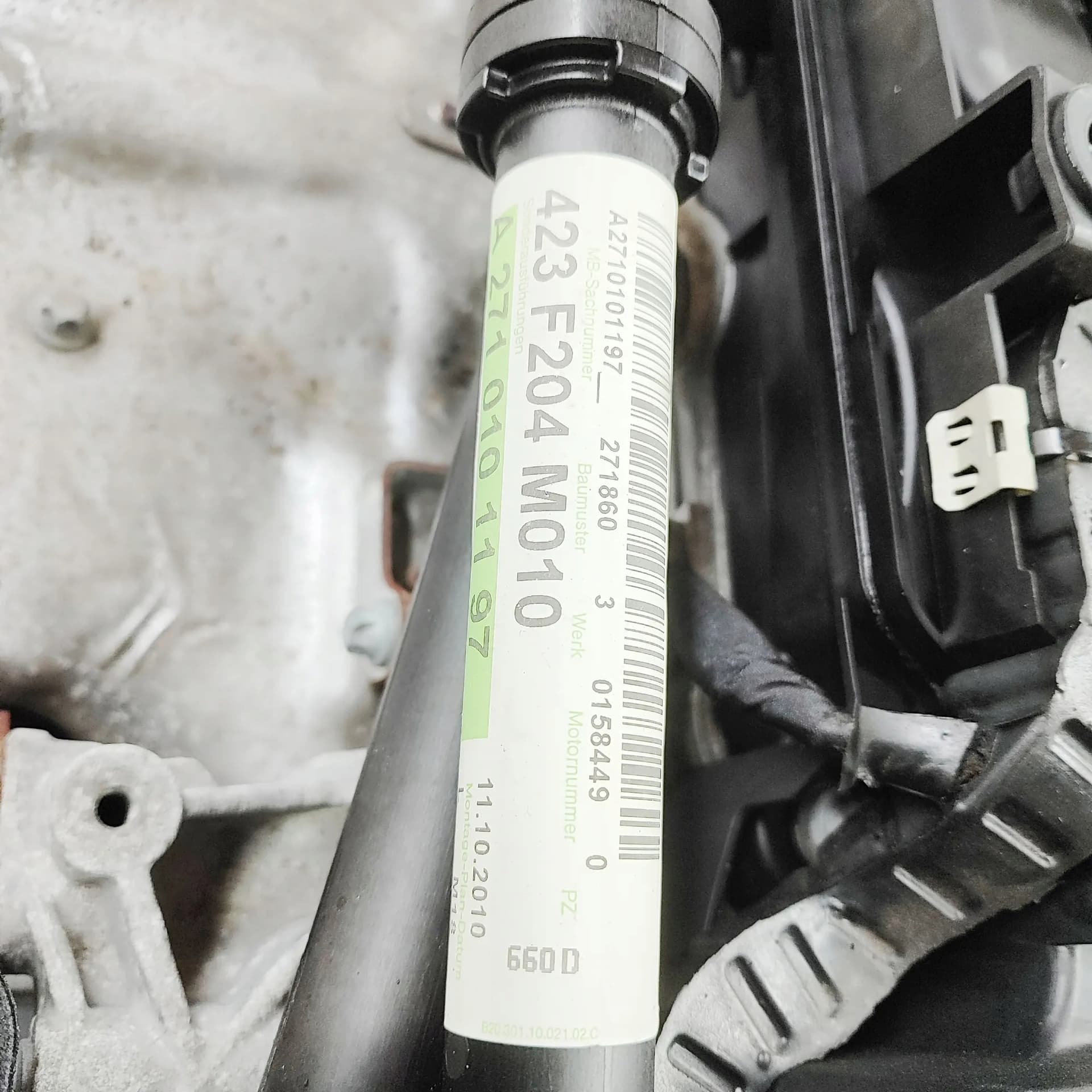 Moteur M 271.860 — vue 10